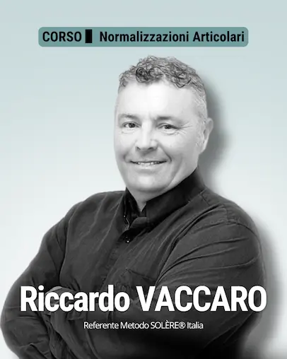 Riccardo Vaccaro docente Metodo Solere corso Normalizzazioni Energetiche