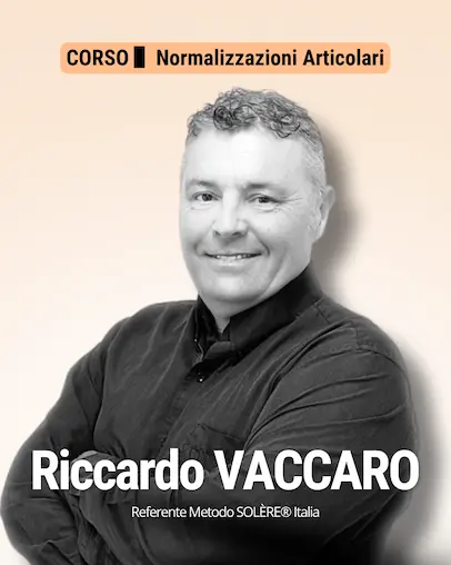 Docente del corso Normalizzazioni Articolari Metodo SOLÈRE®